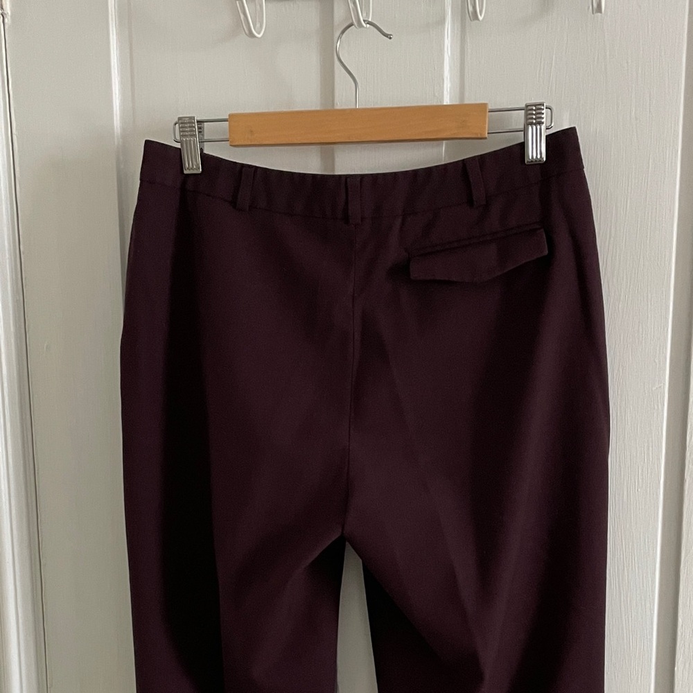 Esprit Dark Purple Trousers - Picture 2 of 3